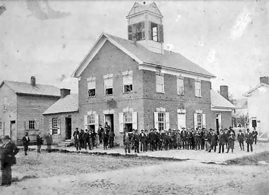 The 1808 Randolph County Court House