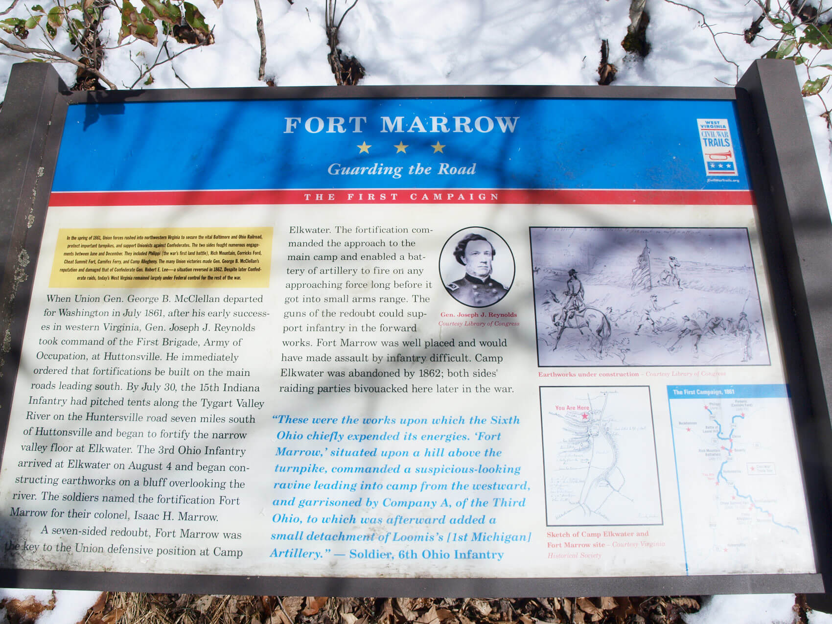 Fort Marrow Sign